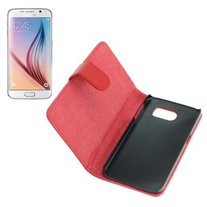 OTB Tasche (Kunstleder) f�r Samsung Galaxy S6 SM-G920 Bookstyle rot