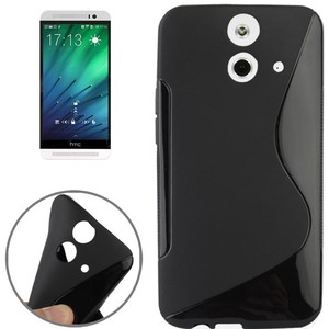 Handyhlle TPU-Schutzhlle fr HTC One E8 Schwarz