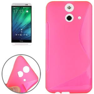 Handyhlle TPU-Schutzhlle fr HTC One E8 Pink