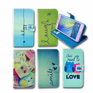  Handyh�llen verschiede Motive Smile, Laugh, Marshmallow