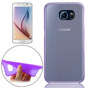Schutzh�lle Case Ultra D�nn 0,3mm f�r Handy Samsung Galaxy S6 Lila / Violett