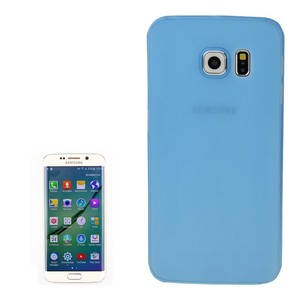 Schutzh�lle Case Ultra D�nn 0,3mm f�r Handy Samsung Galaxy S6 Edge Blau