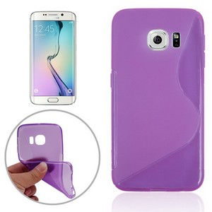 Handyh�lle TPU Case f�r Handy Samsung Galaxy S6 Edge SM-G925 Lila / Violett