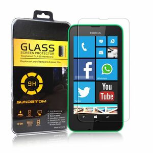 Nokia Lumia 530 Displayschutzfolie 9H Verbundglas Panzer Schutz Glas Tempered Glas
