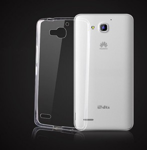 Ultra Dnn Schutzhlle Handytasche Etuis TPU fr Handy Huawei Honor 3X G750 Transparent Klar