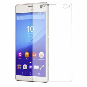 Sony Xperia C4 Displayschutzfolie 9H Verbundglas Panzer Schutz Glas Tempered Glas