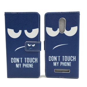 Handyh�lle Tasche f�r Handy Xiaomi Redmi Note 3 Dont Touch my Phone