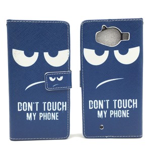 Handyhlle Tasche fr Handy Microsoft Lumia 950 Dont Touch my Phone