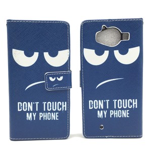 Handyh�lle Tasche f�r Handy Microsoft Lumia 950 Dont Touch my Phone