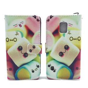 Handyhlle Tasche fr Handy Samsung Galaxy S5 Active Schriftzug Marshmallows