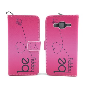 Handyh�lle Tasche f�r Handy Samsung Galaxy J5 Be Happy Pink
