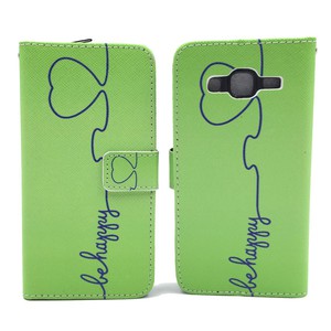 Handyh�lle Tasche f�r Handy Samsung Galaxy J5 Be Happy Gr�n