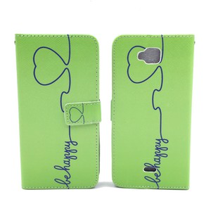 Handyhlle Tasche fr Handy Wiko Slide Be Happy Grn