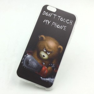 Handyh�lle Schutzh�lle f�r Apple IHandy 6 Plus / 6s Plus Case Cover Bumper Etuis Silikon Schwarz