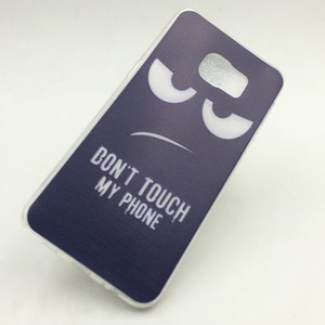 Handyh�lle Schutzh�lle f�r Samsung Galaxy S6 Edge Plus Case Cover Bumper Etuis Silikon Blau