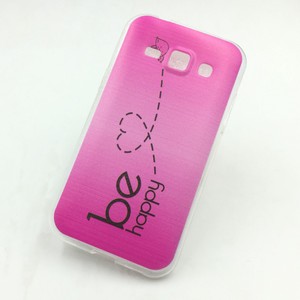 Handyh�lle Schutzh�lle f�r Samsung Galaxy J1 (2015) Case Cover Bumper Etuis Silikon Pink