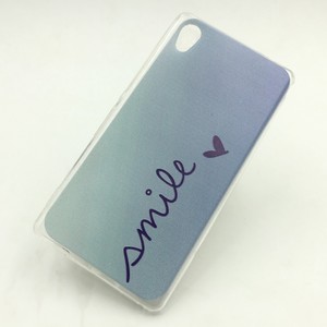 Handyhlle Schutzhlle fr Sony Xperia M4 Aqua Case Cover Bumper Etuis Silikon Blau