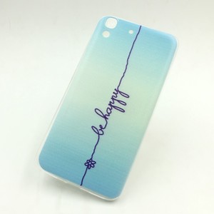 Handyh�lle Schutzh�lle f�r Huawei Y6 Case Cover Bumper Etuis Silikon Blau