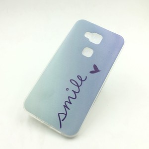 Handyh�lle Schutzh�lle f�r Huawei G8 Case Cover Bumper Etuis Silikon Blau