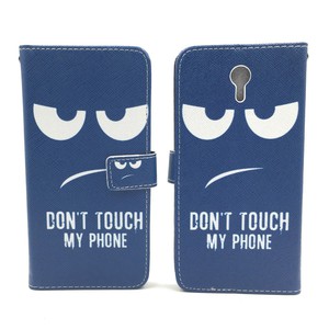 Handyh�lle Tasche f�r Handy Lenovo ZUK Z1 Dont Touch my Phone