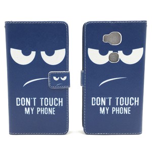 Dont Touch My Phone Handyh�lle Huawei Honor 5X Klapph�lle Wallet Case