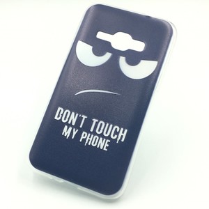 Handyh�lle Schutzh�lle f�r Samsung Galaxy J1 (2016) Case Cover Bumper Etuis Silikon Blau