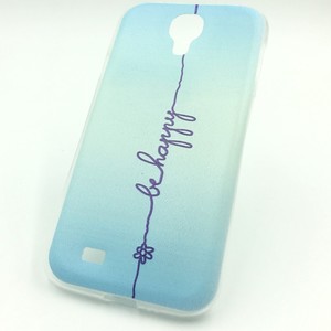 Handyh�lle Schutzh�lle f�r Samsung Galaxy S4 Case Cover Bumper Etuis Silikon Blau