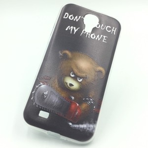 Handyh�lle Schutzh�lle f�r Samsung Galaxy S4 Case Cover Bumper Etuis Silikon Schwarz