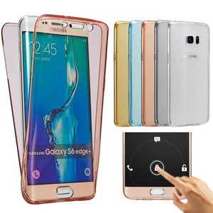 Full TPU Case fr Samsung Galaxy Schutz Hlle Case Handy Tasche Transparent Cover