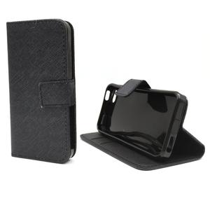Handyh�lle Tasche f�r Handy Apple iPhone 5 / 5s / SE Schwarz