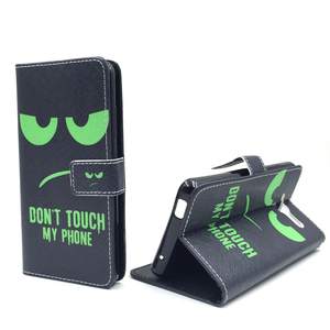 Handyh�lle Tasche f�r Handy ZTE Blade L3 Dont Touch Gr�n
