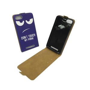 Handyhlle Tasche fr Handy Wiko Lenny 3 Dont Touch my Phone