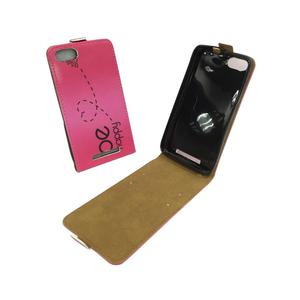 Handyhlle Tasche fr Handy Wiko Lenny 3 Be Happy Pink