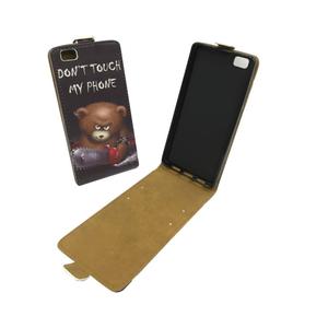 Handyh�lle Tasche f�r Handy Huawei P8 Lite B�r mit Kettens�ge