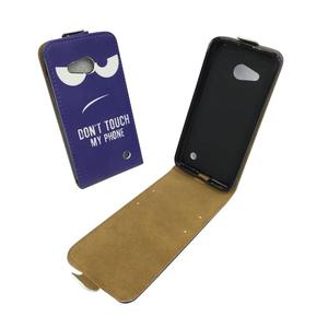 Handyh�lle Tasche f�r Handy Microsoft Lumia 640 Dont Touch my Phone