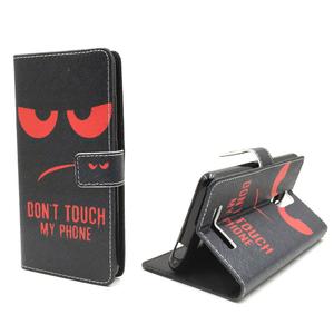 Handyh�lle Tasche f�r Handy Xiaomi Redmi Note 3 Dont Touch Rot