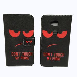 Dont Touch My Phone Handyhlle Huawei Honor 5X Klapphlle Wallet Case