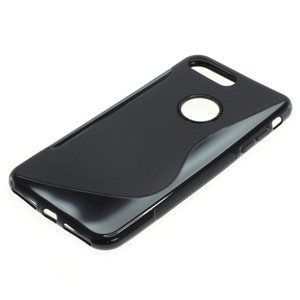 Handyh�lle TPU Case f�r Handy Apple iPhone 7 Plus Schwarz