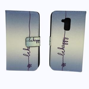 Handyh�lle Tasche f�r Handy Huawei Honor 5c Be Happy Blau