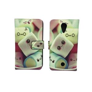 Handyhlle Tasche fr Handy Wiko Tommy Schriftzug Marshmallows