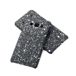 Handy H�lle Schutz Case Bumper Schale f�r Samsung Galaxy J5 2016 3D Sterne Wei�