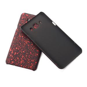 Handy H�lle Schutz Case Bumper Schale f�r Samsung Galaxy J7 2016 3D Sterne Rot