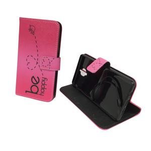 Handyh�lle Tasche f�r Handy OnePlus 3 / Three Be Happy Pink