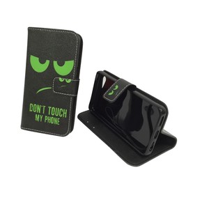 Handyh�lle Tasche f�r Handy Lenovo ZUK Z2 Dont Touch My Phone Gr�n