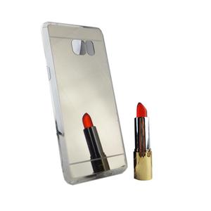 Samsung Galaxy Note 7 Handy Hlle Spiegel Mirror Soft-Case Schutz-Cover Silber