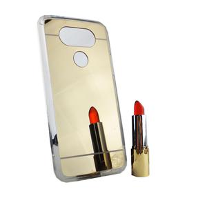 LG G5 Handy H�lle Spiegel Mirror Soft-Case Schutz-Cover Gold