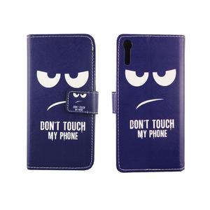Handyh�lle Tasche f�r Handy Sony Xperia XZ Dont Touch my Phone