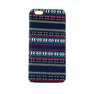 Handyhlle aus Stoff-Case fr Apple iPhone 6 / 6s Cover Etuis Bumper Schale Blau