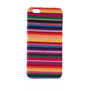 Handyh�lle aus Stoff-Case f�r Apple iPhone 6 / 6s Plus Cover Etuis Bumper Bunt