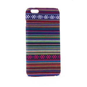 Handyh�lle aus Stoff-Case f�r Apple iPhone 6 / 6s Plus Cover Etui Bumper Violett